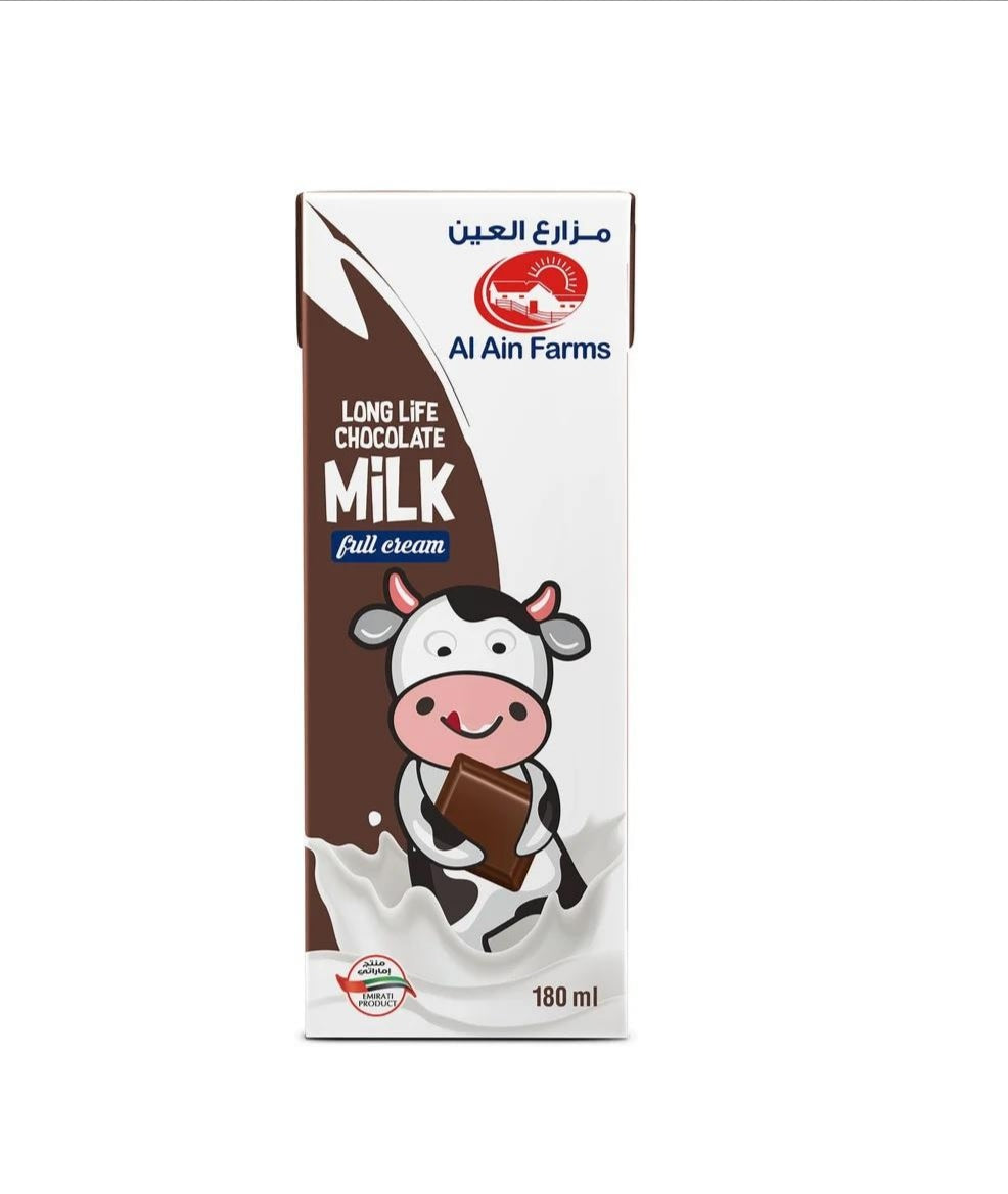 Al ain Longlife Chocolate Milk 180ml