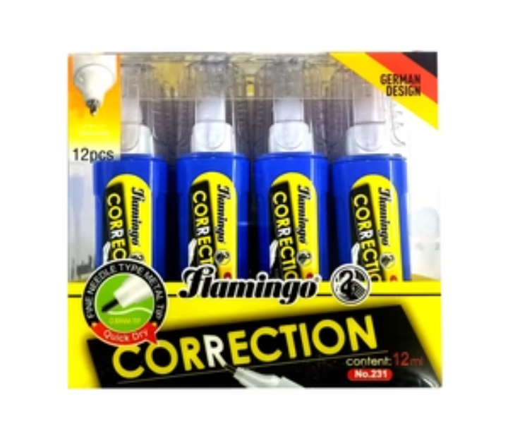 Correction Pen Flamingo 12ml