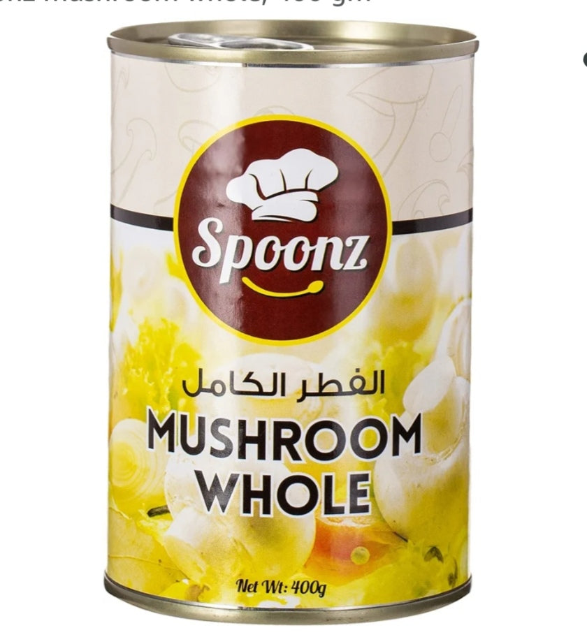 SPOONZ MUSHROOM WHOLE 400G