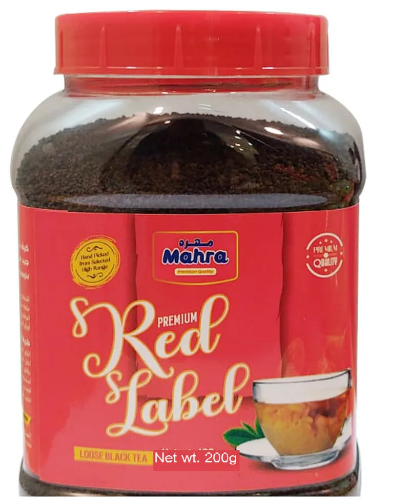 MAHRA TEA RED LABEL 200 GM(BTL)