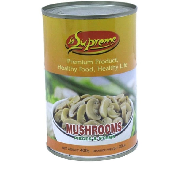 Le Supreme Mushroom Pieces&Stems 400g