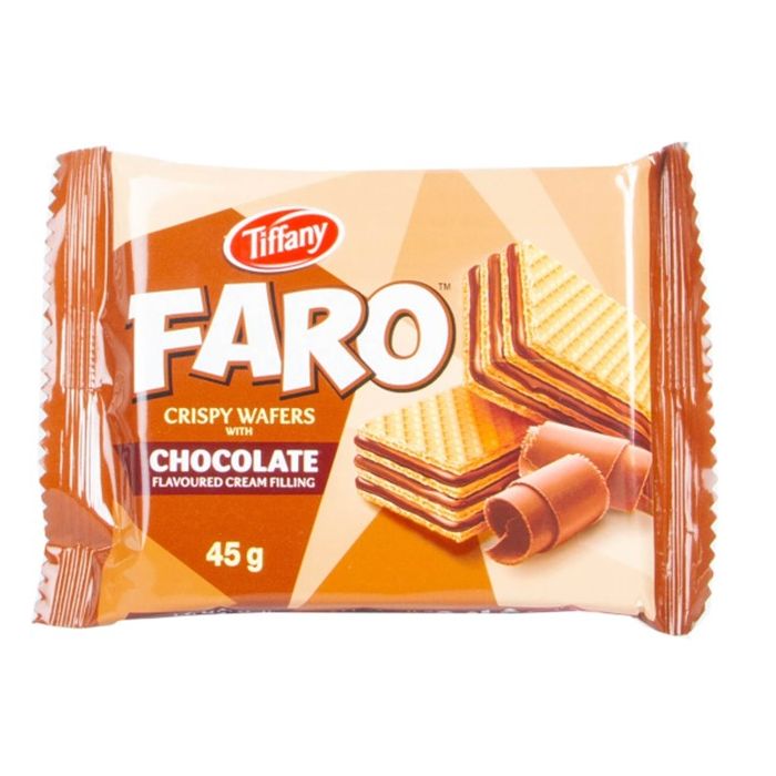 TIFFANY Faro Wafers Chocolate 40g