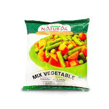 Natural Frozen Mixed Vegetables 400g