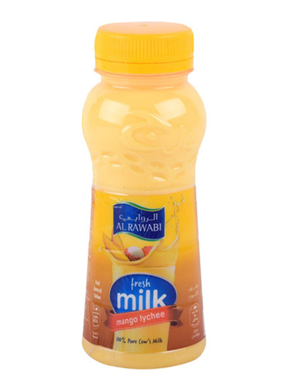 AL RAWABI Fresh Milk Mango Lychee 200ml