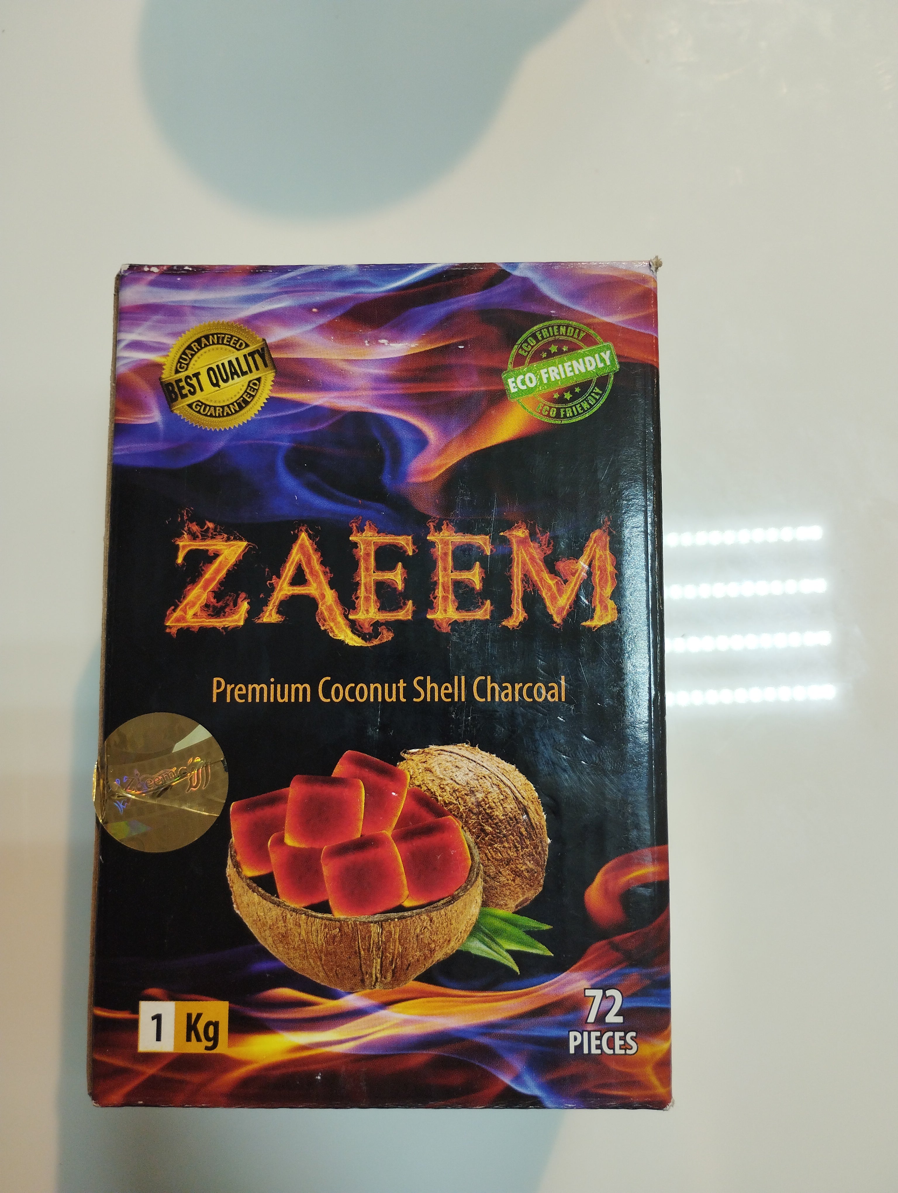 Zaeem Premium Coconut Shell Charcoal 1Kg – Murid Deal Exp