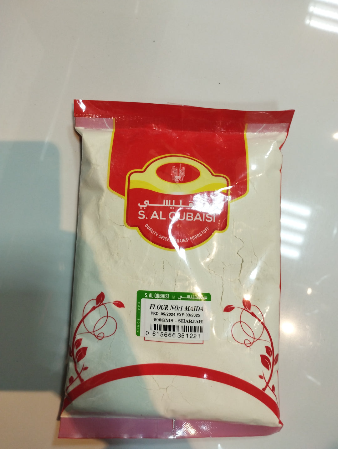 FLOUR NO.1  MAIDA 500GMS.PAK