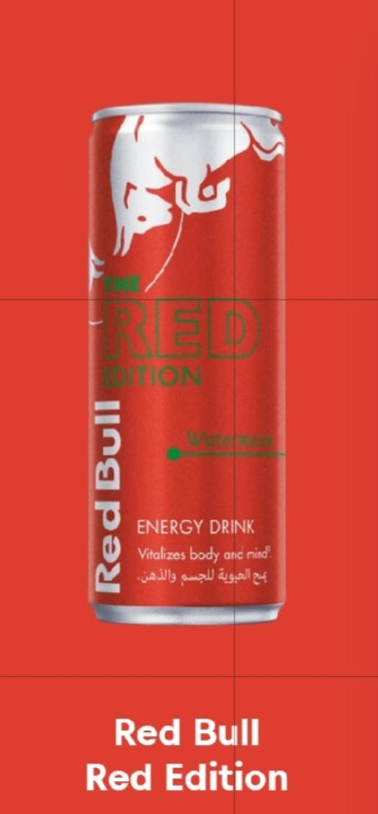 Red Bull Red Watermelon Energy Drink