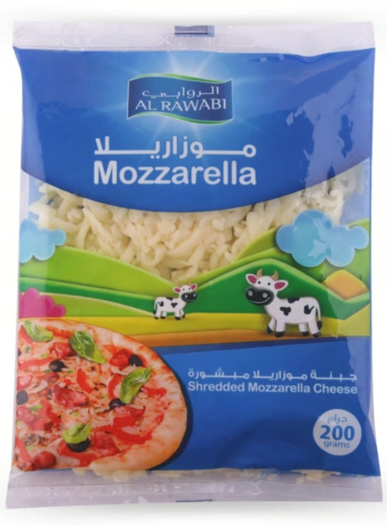 AL RAWABI mozzarella cheese 200gm