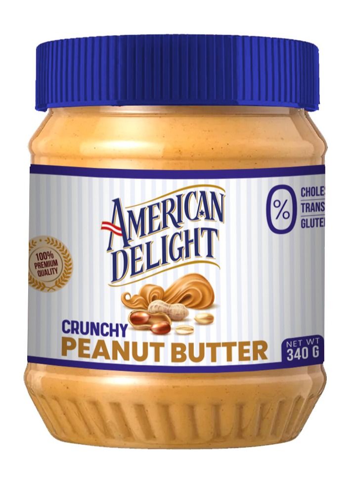 American Delight Crunchy P/Butter 340g