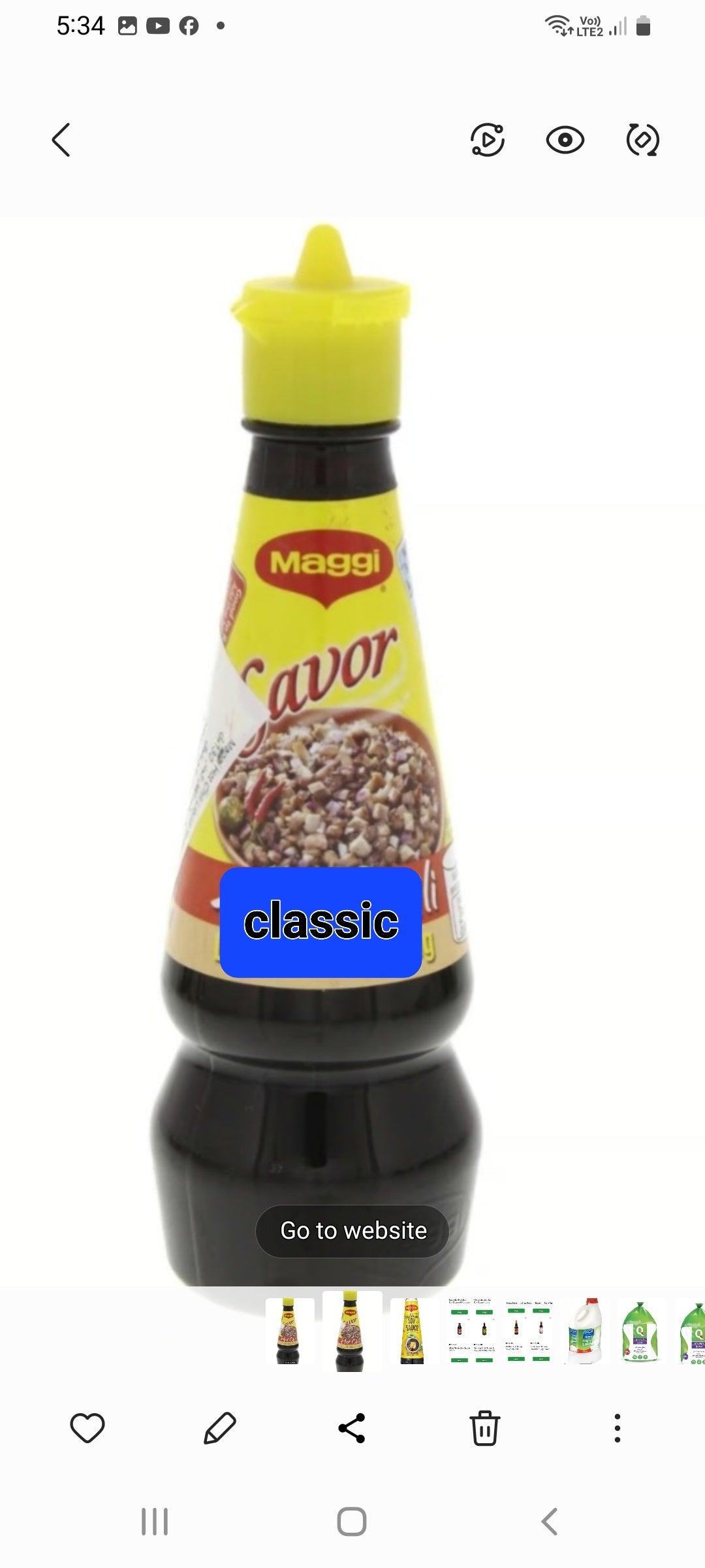 Maggi savor classic