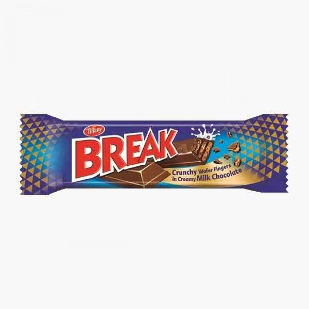 Tiffany Break Crunchy Wafer Fingers Chocolate 12.5g