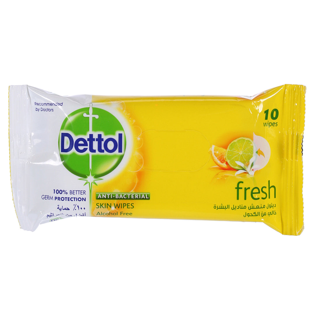 Dettol fresh skin wiper 10