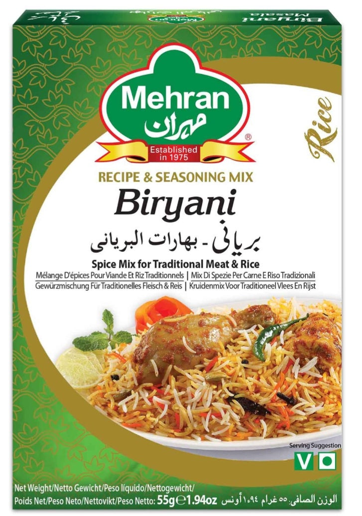 Mehran Biryani Masala Spice Mix 60gm