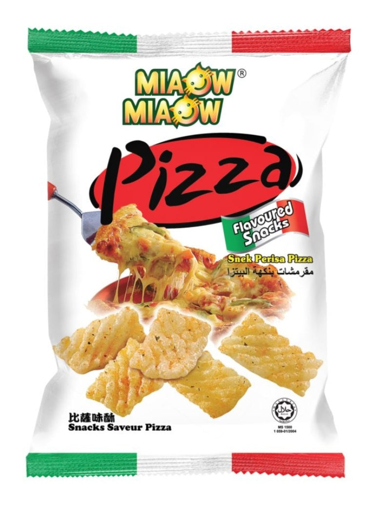 Miaw  Miaw Pizza Snacks 50gm