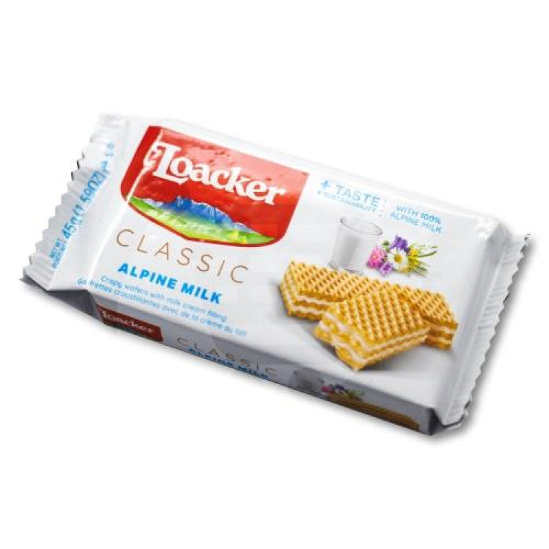 Loacker Classic Alpine Milk 45g