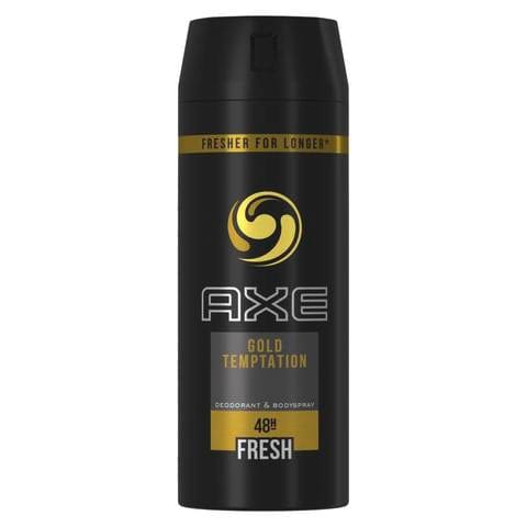 AXE Gold Tempatation Deodorant& Body Spray 150ml