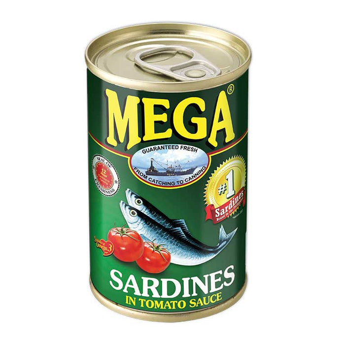 Mega Sardines Green 155g