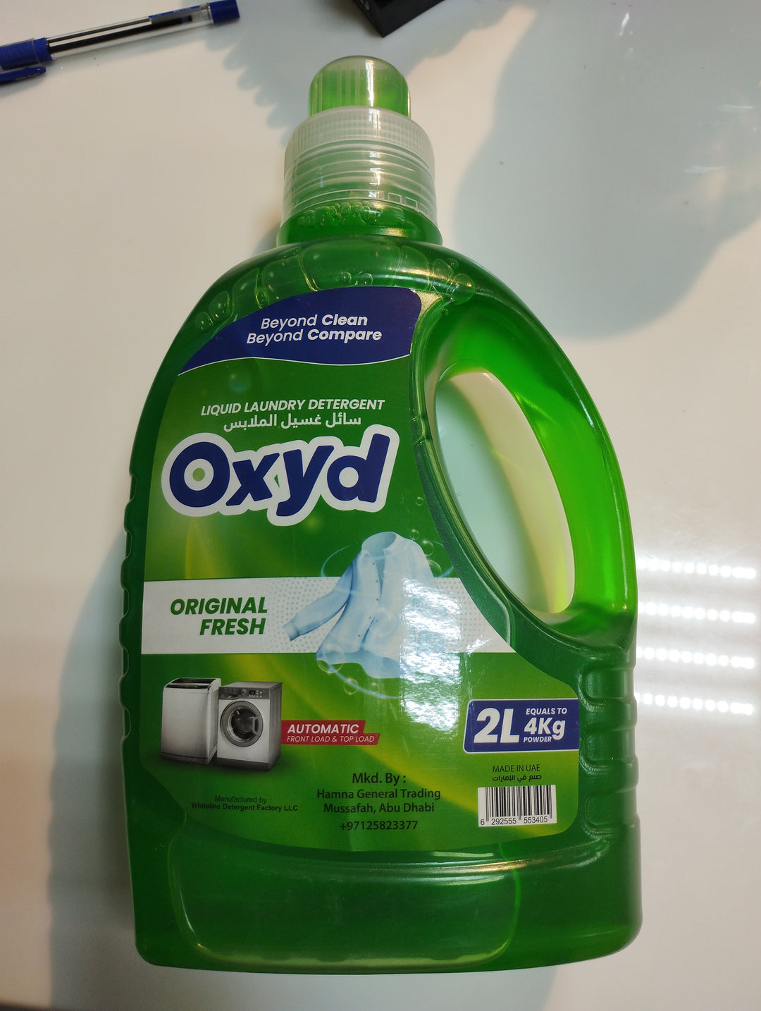 Oxyd Original Fresh Detergent Liquid 2L