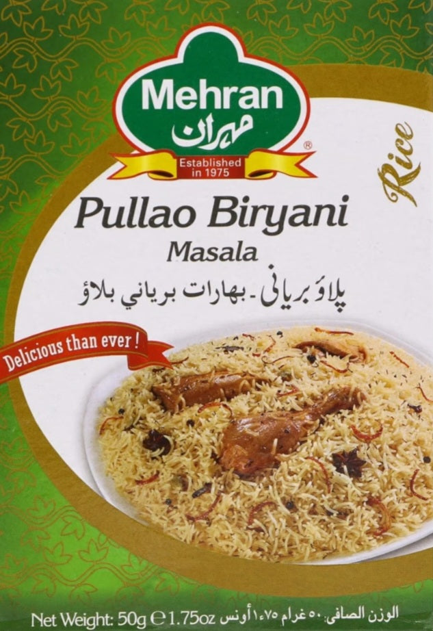 Mehran Pullao Biryani Spice Mix 50g