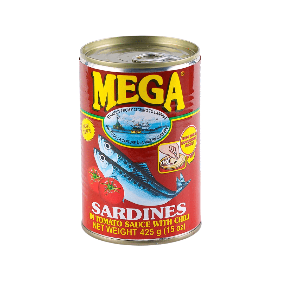 Mega Sardines Hot 155g