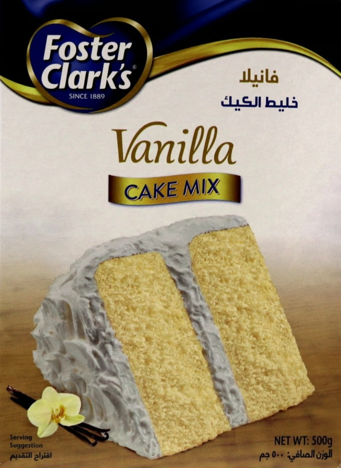 Foster clarks vanilla cake mix 500gm