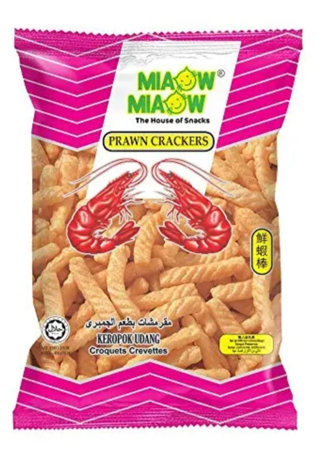 Miaw Miaw Prawn Crackers 50gm