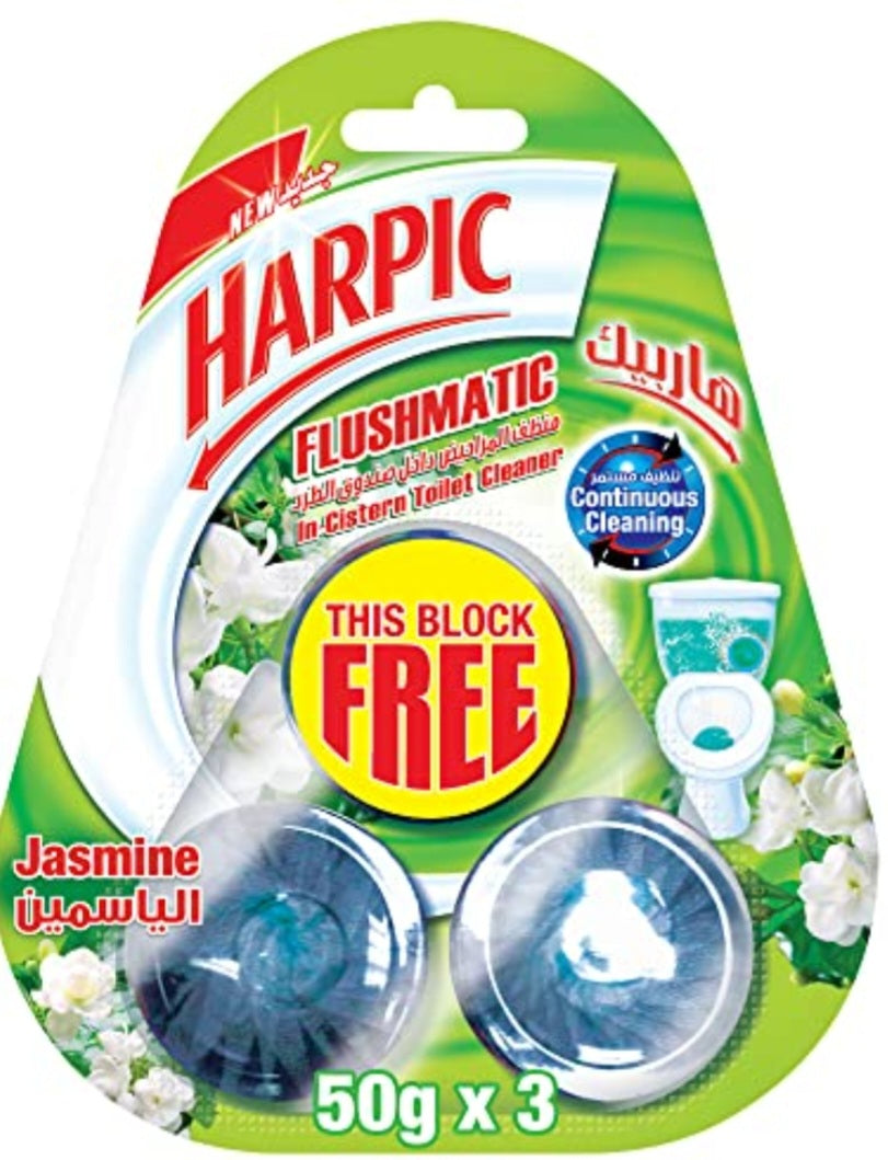 HARPIC Flushmatic 50g x 3  Jasmine