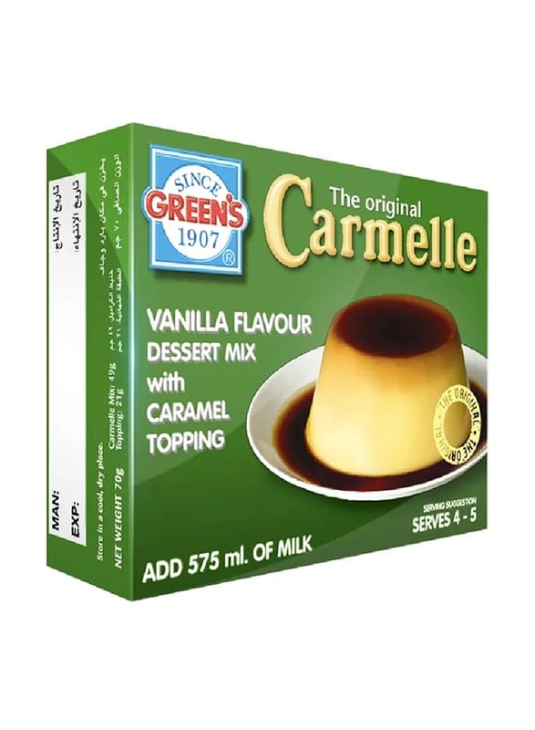 Green's Carmelle Vanilla Flavor 70g