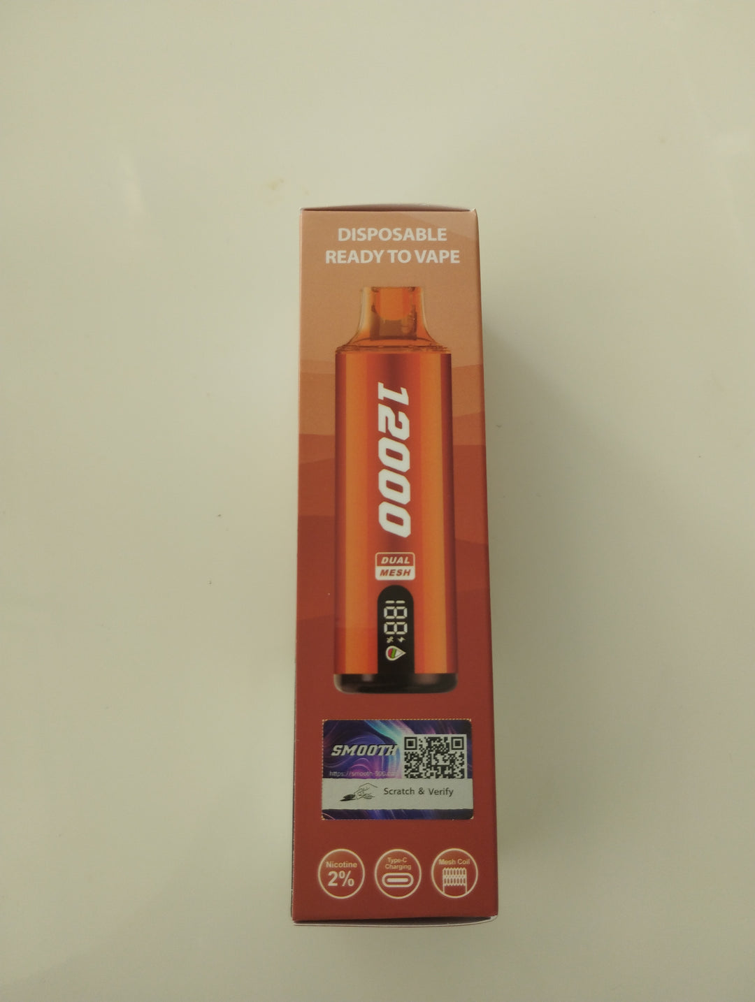 Smooth Georgian Peach Disposable E-Cigarette