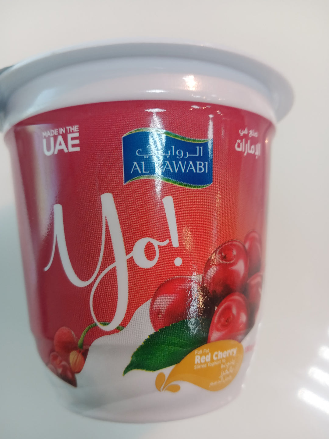 Al Rawabi Red Cherry Stirred Yoghurt 130g