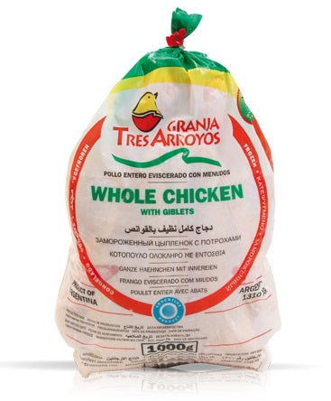 Granja Tres Arroyos Frozen Chicken 1000gm