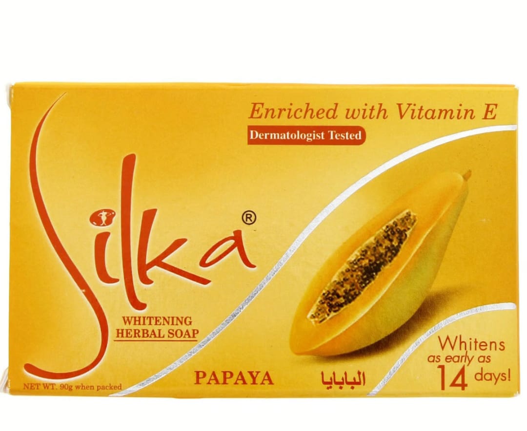 Silka Papaya Soap Bar 135g