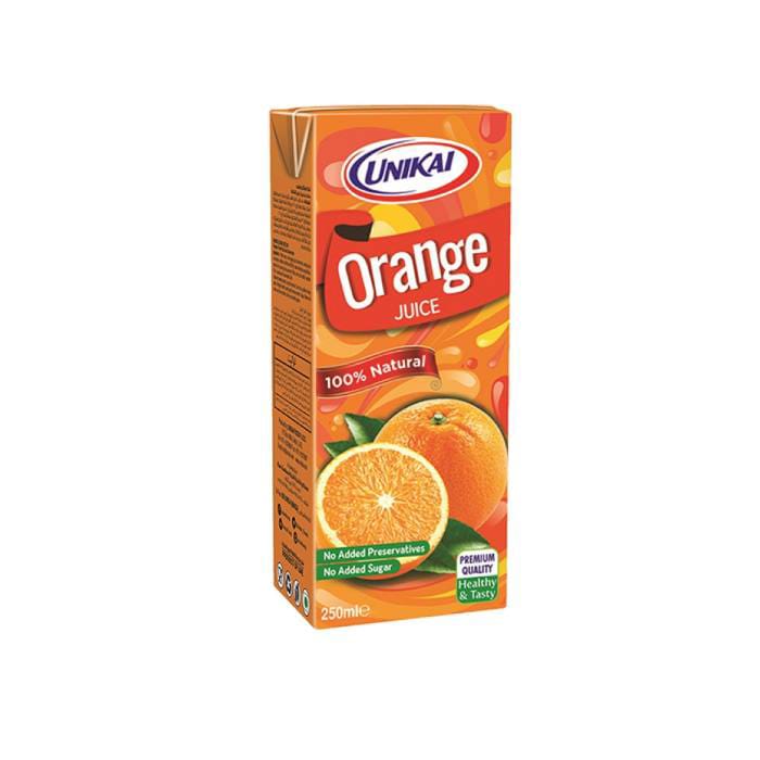 Unikai Orange Juice 250ml