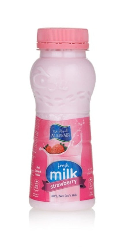 AL RAWABI  Strawberry Milk 200ml