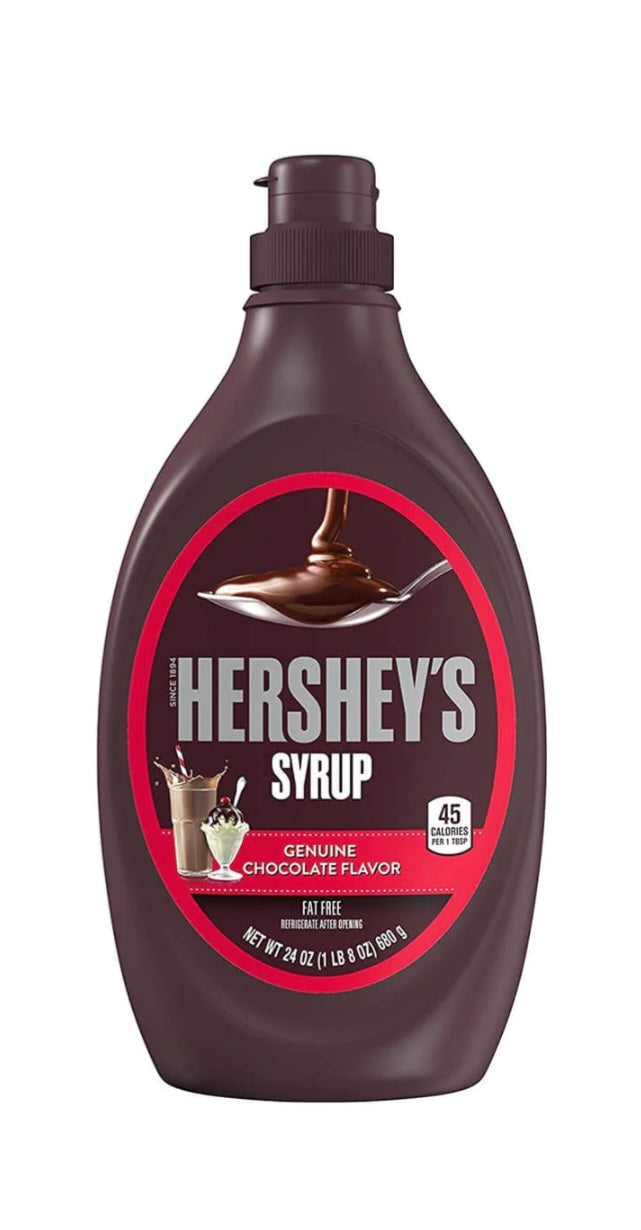 HERSHEYS SYRUP CHOCOLATE 623g