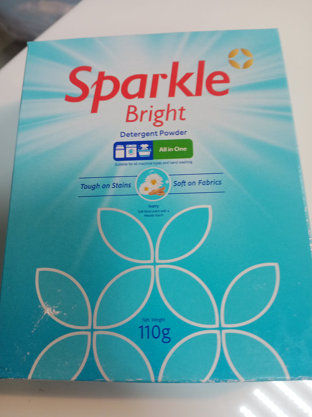 Sparkle Bright Detergent Powder 110g