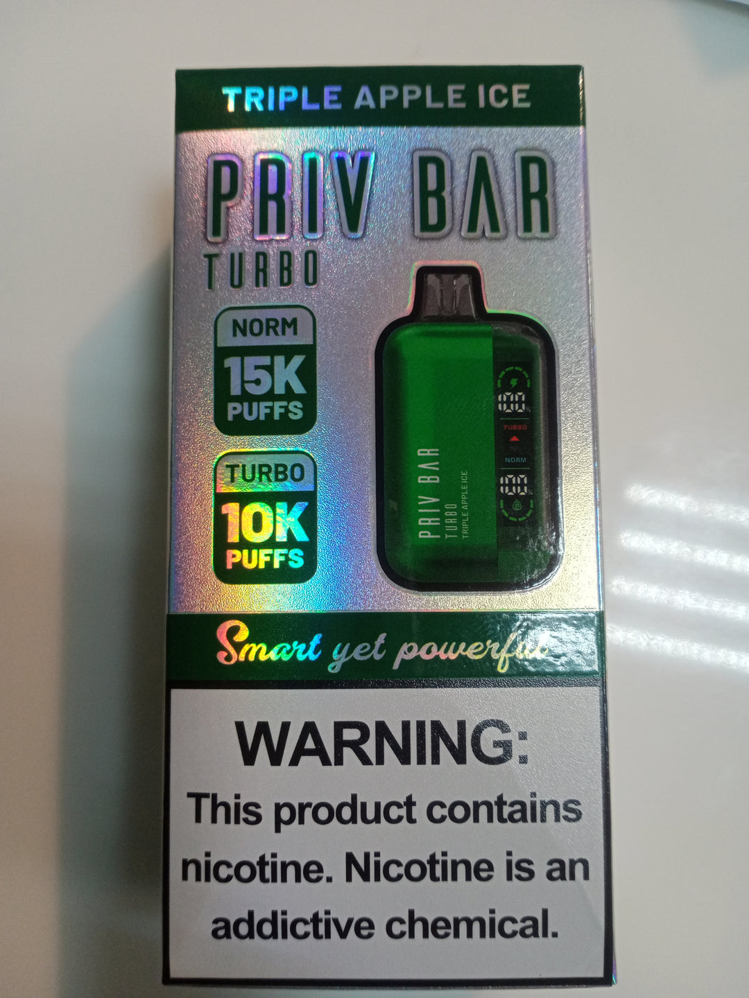 Priv Bar Turbo Triple Apple Ice