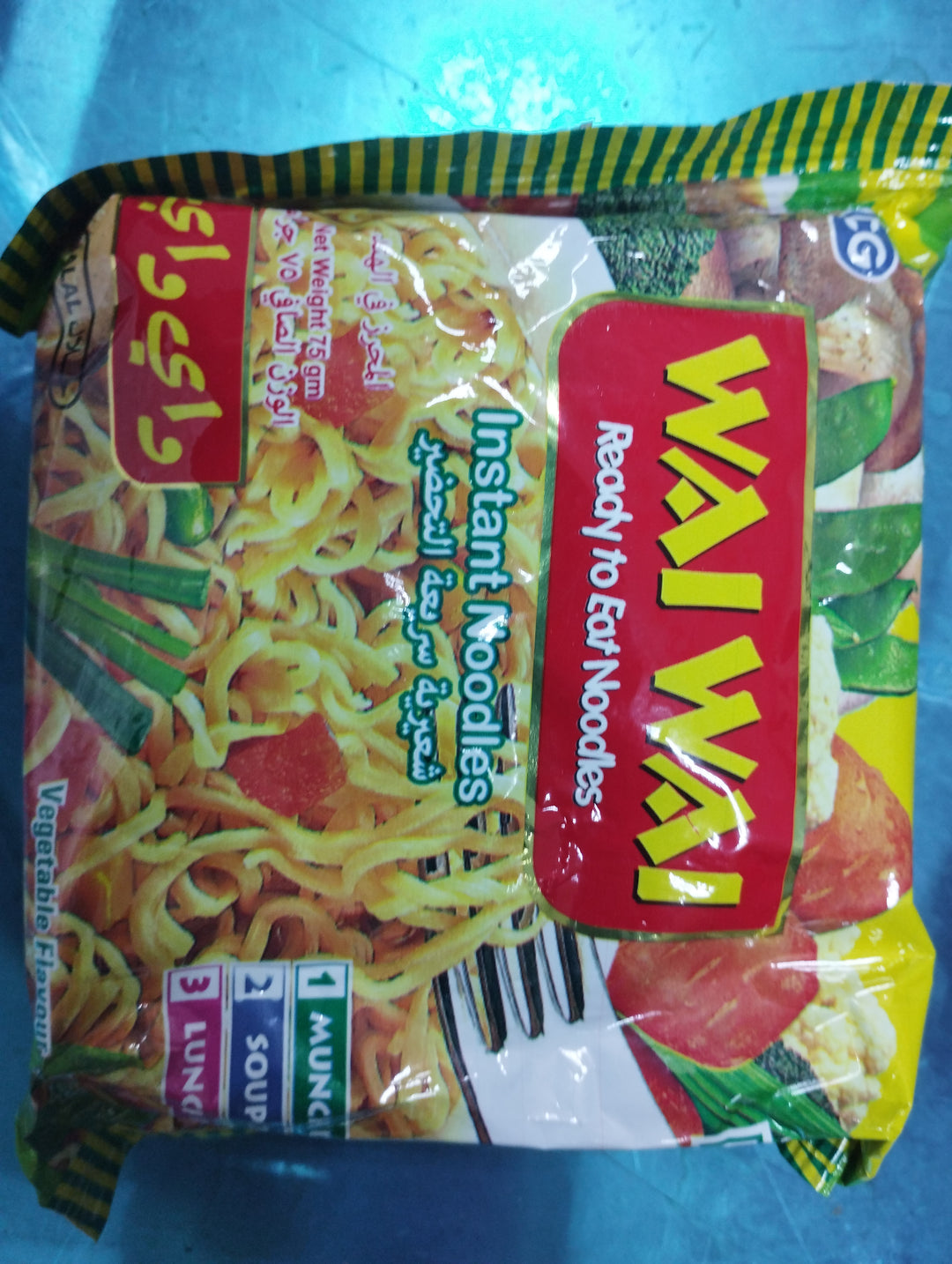 Wai Wai Vegetable Noodle 75g