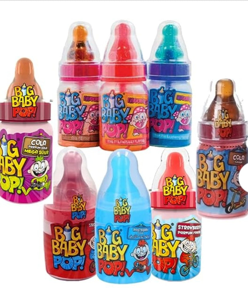 Big baby pop (bazooka candy brands)