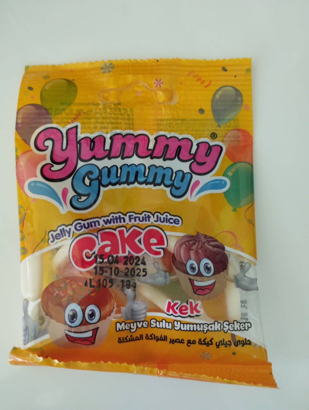 Yummy Gummy Jelly Gum 18g