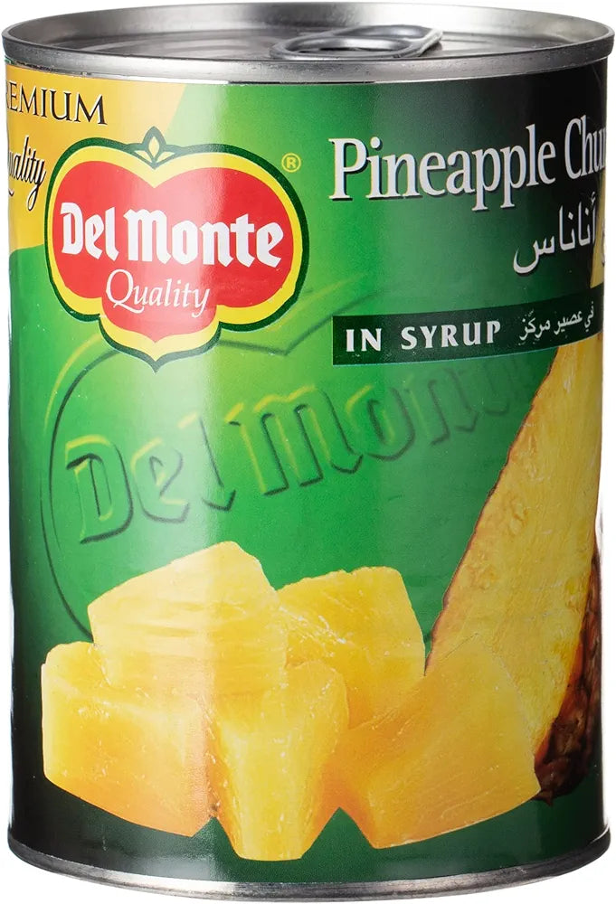 Del Monte Pineapple Chunks in Syrup 570gm