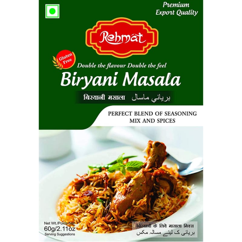 Rehmat biryani masala 60 gm