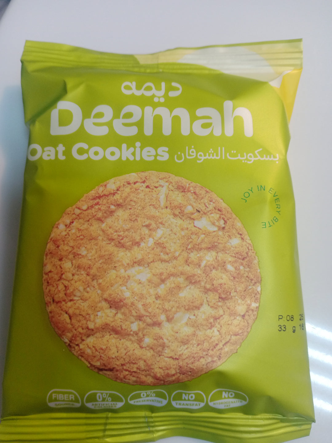 Deemah Oat Cookies 33g