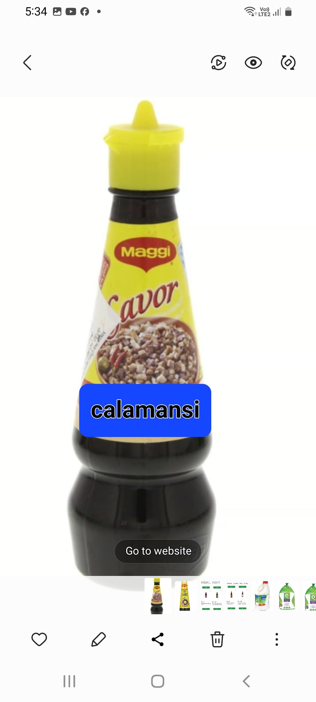 Maggi SAVOR calamandi 130 ml