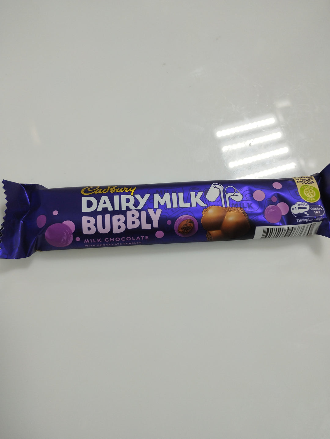 Cadbury Dairy Milk Bubbly Chocolate 28g