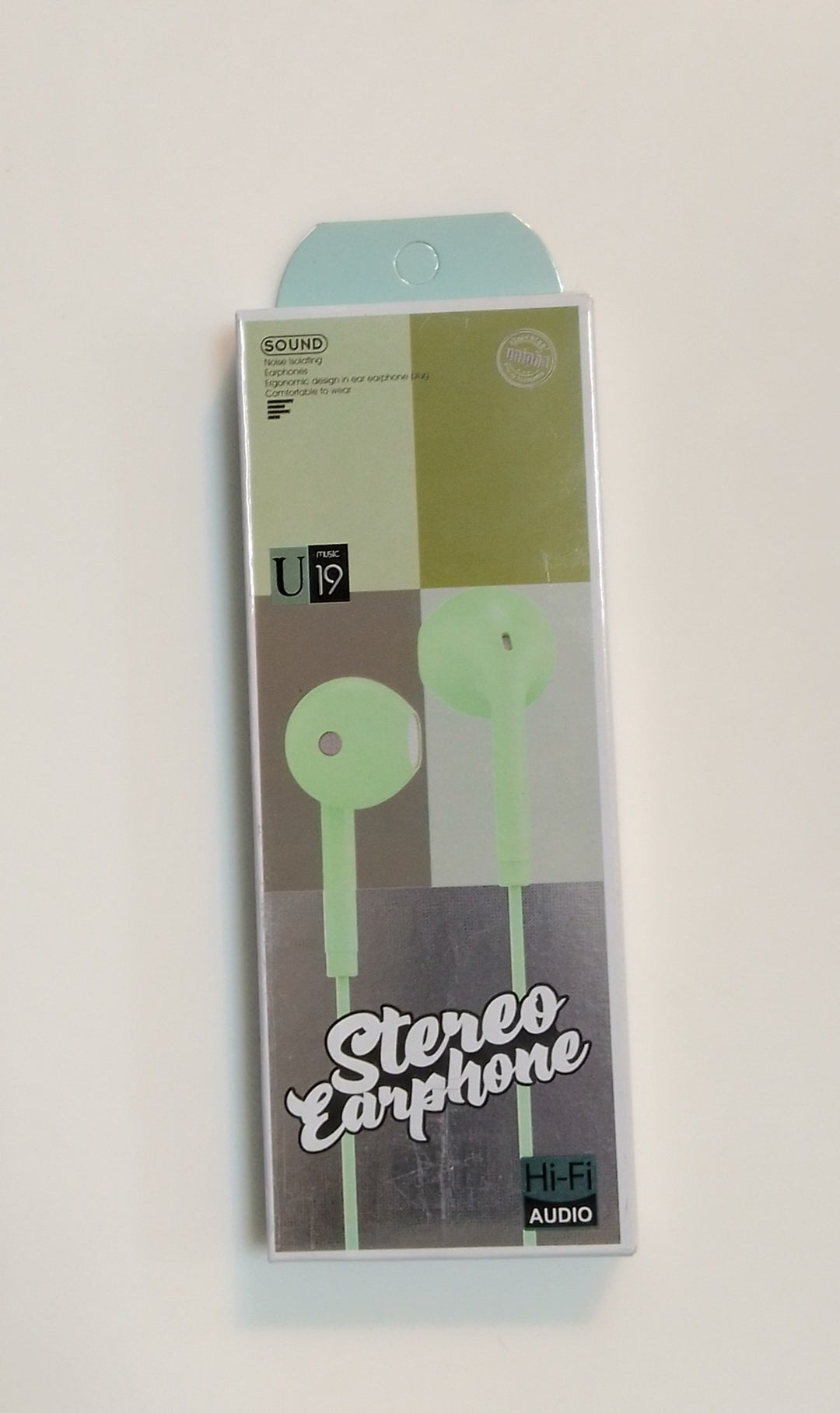 U19 STEREO EARPHONE