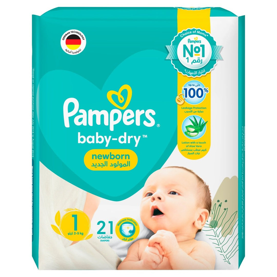 Pampers baby 2.5 kg 21 daperd